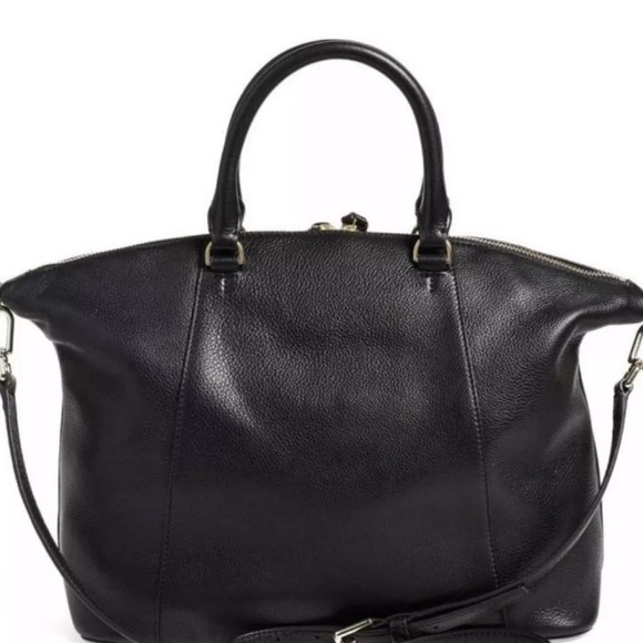 Nwt Tory burch Bombe t medium black satchel bag - Picture 7 of 8